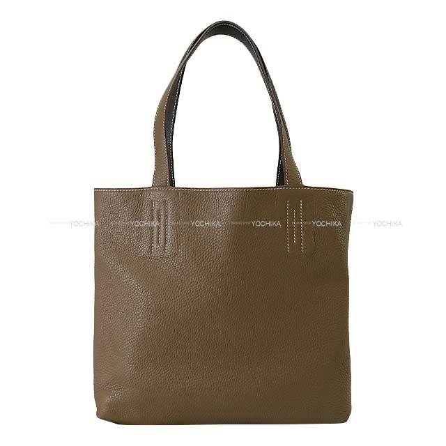 HERMES エルメス トートバッグ ドゥブルセンス28 エトープ  