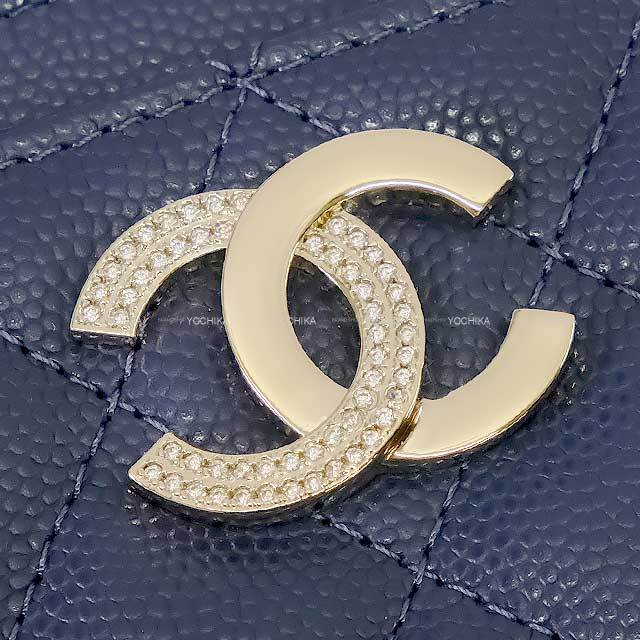 CHANEL シャネル カードケース マトラッセ ココマーク ハーフ