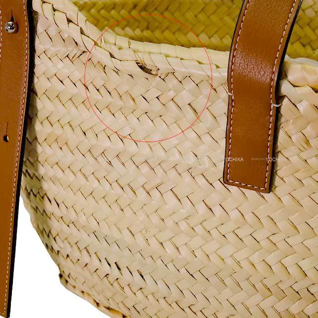 LOEWE かごバッグ ナチュラルミディアム LOEWE ロエベ シェルバスケットバッグ かごバッグ ミディアム