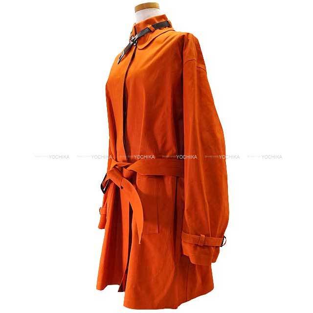 2503SW】HERMES エルメス トレンチコート マルジェラ期 レディース 