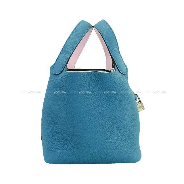 HERMES エルメス ハンドバッグ ピコタンロック 18 PM エクラ