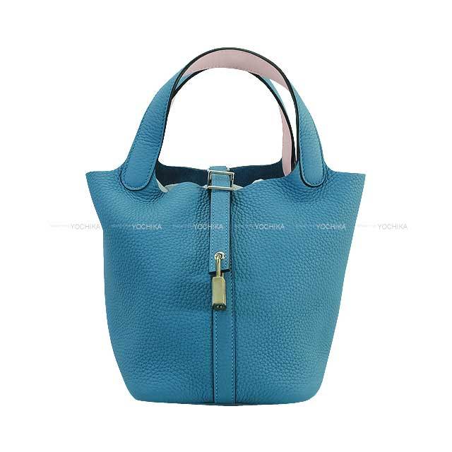 HERMES エルメス ハンドバッグ ピコタンロック 18 PM エクラ