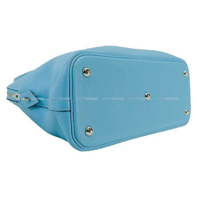 HERMES エルメス ショルダーバッグ ボリード31 ブルーデュノール