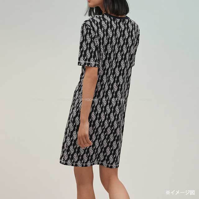 HERMES エルメス ワンピース レディース Tシャツ ドレス 半袖  