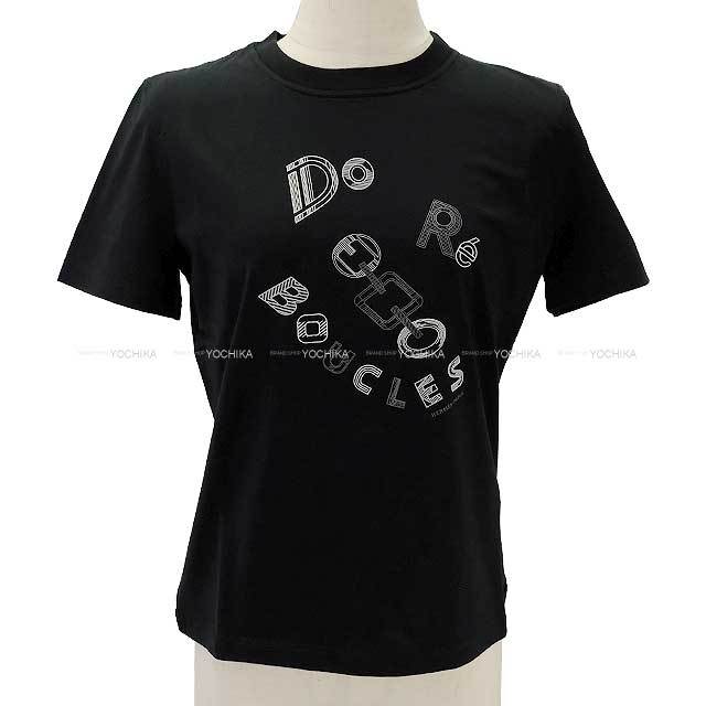 2023年 秋冬 HERMES エルメス 半袖Tシャツ ドレブックル #40 黒 