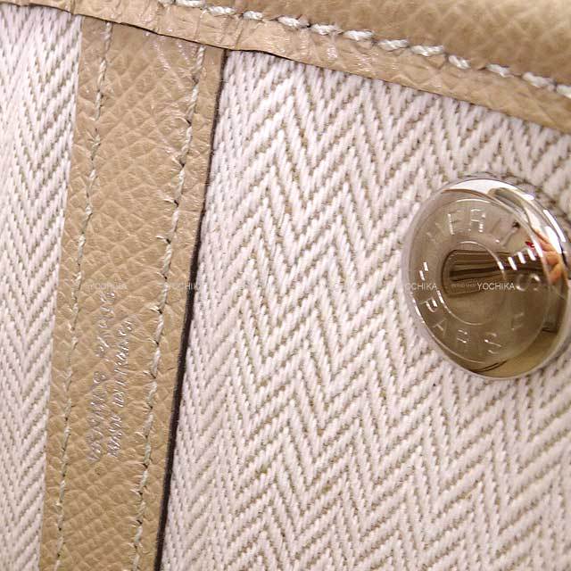HERMES エルメス トートバッグ ガーデンパーティ 30 TPM トレンチ