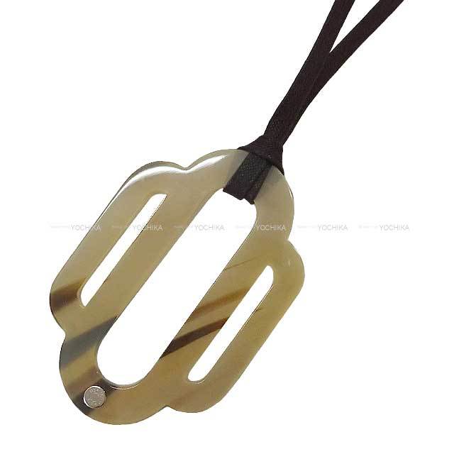 HERMES エルメス ネックレス アトラージュ バッファローホーン 新品未使用 