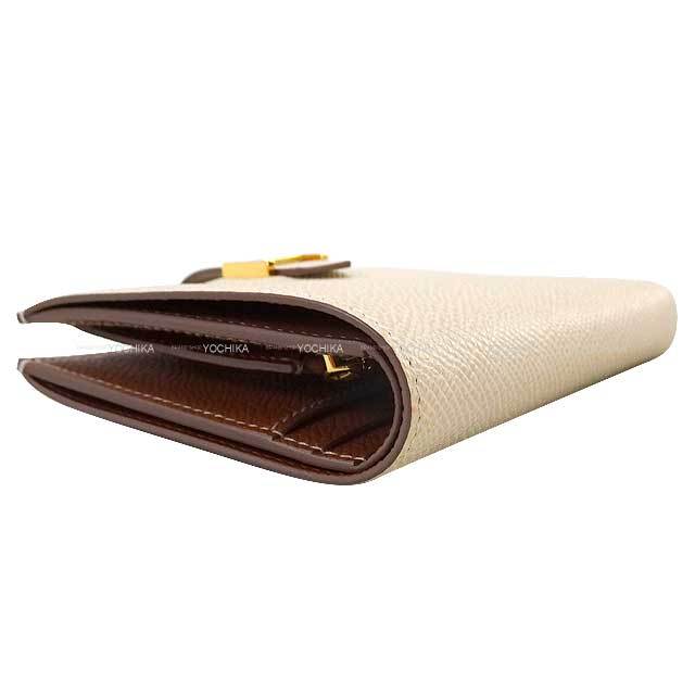 HERMES エルメス 二つ折り財布 ベアンコンパクト ヴェルソ クレ 