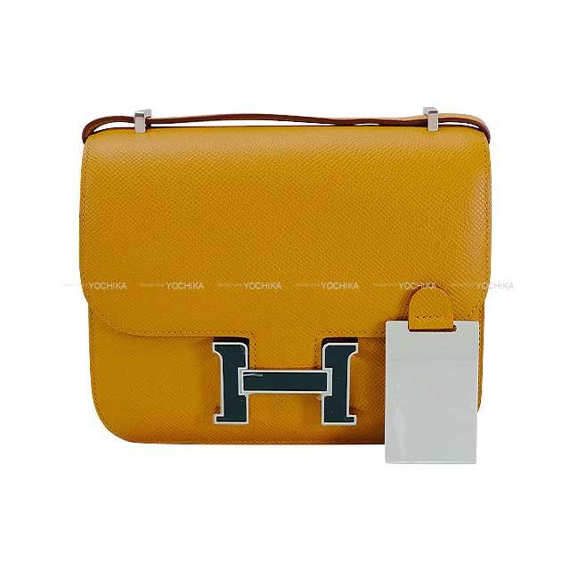 【Jaune Milton × Silver金具】HERMES コンスタンススリム Jaune Milton × Silver金具】HERMES コンスタンス スリム