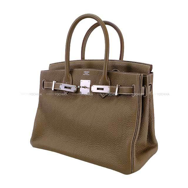 HERMES エルメス ハンドバッグ バーキン30 エトープ (エトゥープ