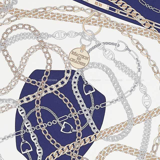 2021年春夏 HERMES エルメス スカーフ カレ90 レアクション アン