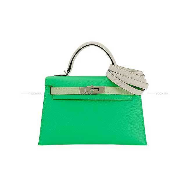 【新品　未使用】HERMES　エルメス　ミニフォトケース　緑 新品未使用】HERMESエルメスミニフォトケース緑