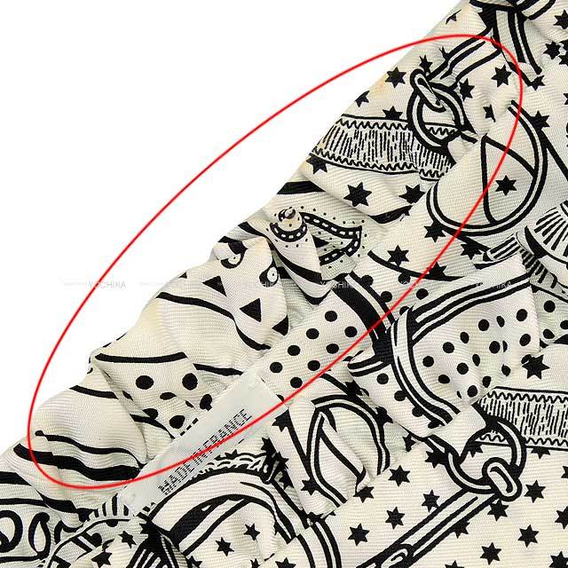 HERMES エルメス スカーフ ツイリー フリル エプロンドール バンダナ  