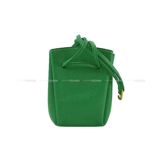 HERMES エルメス ポーチ ヴェスパ グリーン クシュベル □C刻印
