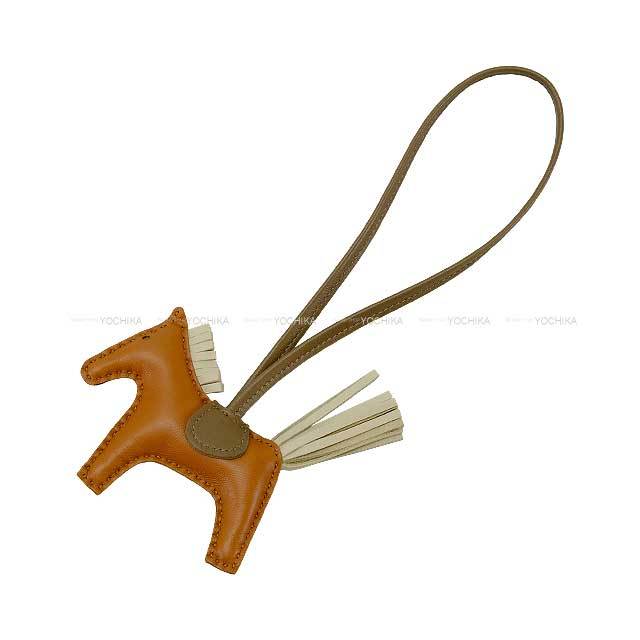 エルメス HERMES バッグチャーム ロデオPM アニューミロ ゴールド ソー  