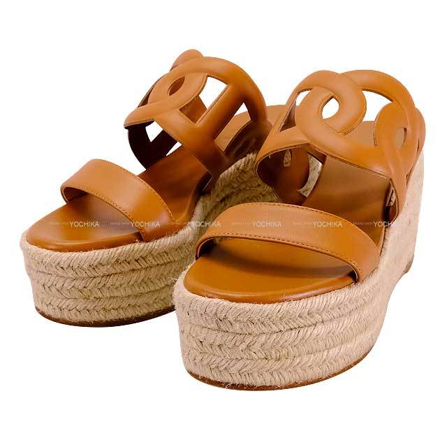 HERMES エルメス サンダル レディース エスパドリーユ イテア30 