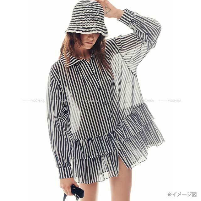 CHANEL シャツ CHANEL シャネル レディース ビジュー＆スパンコール付 フェイス