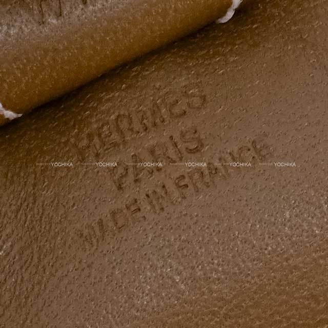 エルメス ロデオ PMサイズ エトゥープ 白ステッチ HERMES エルメス バッグチャーム ロデオ PM ソーエトープ 白
