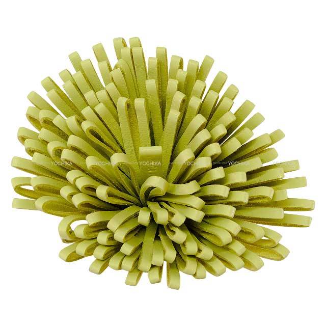 HERMES エルメス キーホルダー カルメン ジョーヌブルジョン  