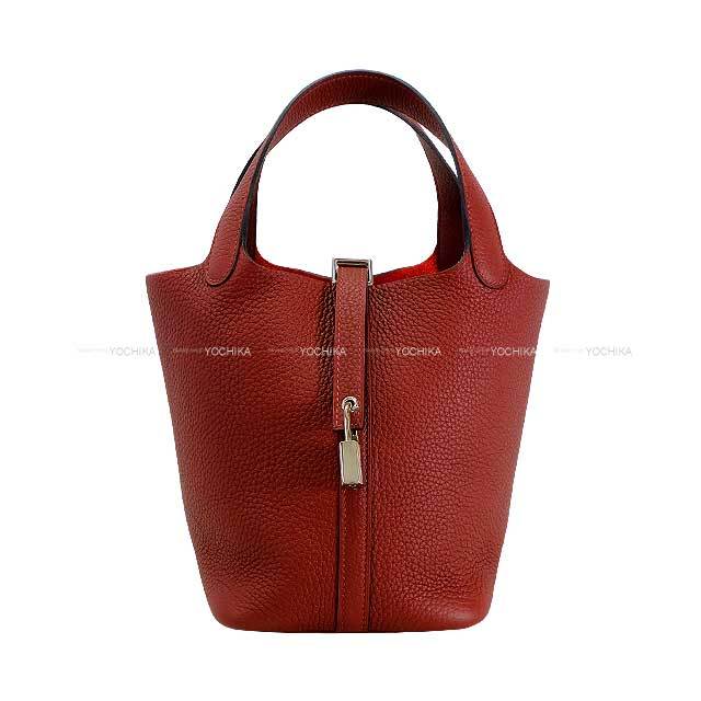 HERMES エルメス ハンドバッグ ピコタンロック PM 18 ルージュＨ HERMES エルメス ハンドバッグ ピコタンロック 18 PM ルージュ