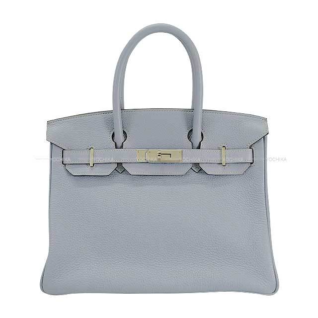 HERMES エルメス ハンドバッグ バーキン30 ブルーリン (ブルーラン
