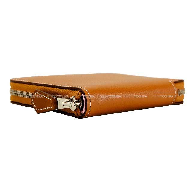 HERMES エルメス 二つ折り財布 アザップシルクイン コンパクト 馬銜 