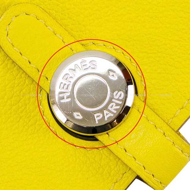 HERMES エルメス カードケース ドゴン カードケース ライム エバー