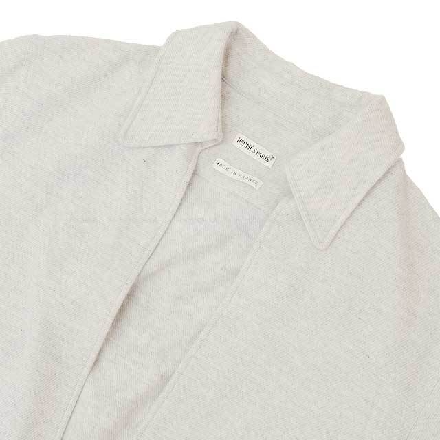 HERMES エルメス ワンピース マルジェラ期 ヴァルーズ オープンカラー  