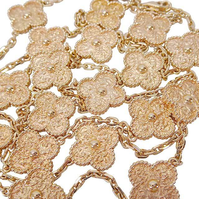 富貴秋華 Van Cleef & Arpels ヴァンクリーフ＆アーペル ネックレス ロング