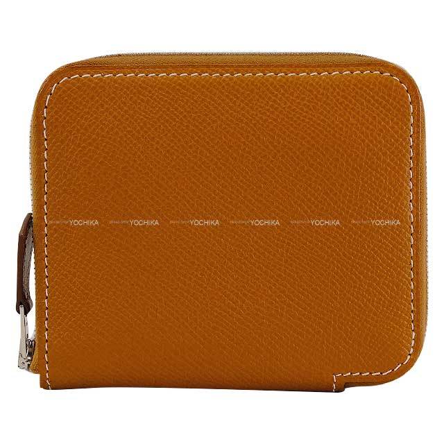 HERMES エルメス 二つ折り財布 アザップシルクイン コンパクト アン 