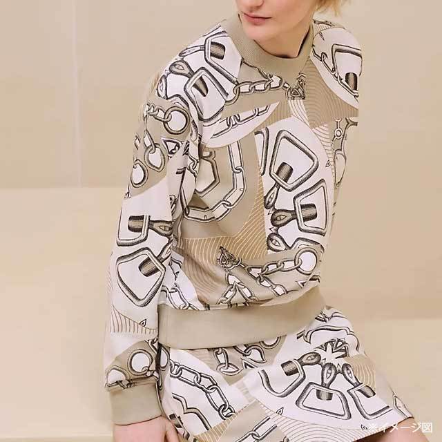 2024年 新作 HERMES エルメス スウェット シャツ カレイドスコープ  