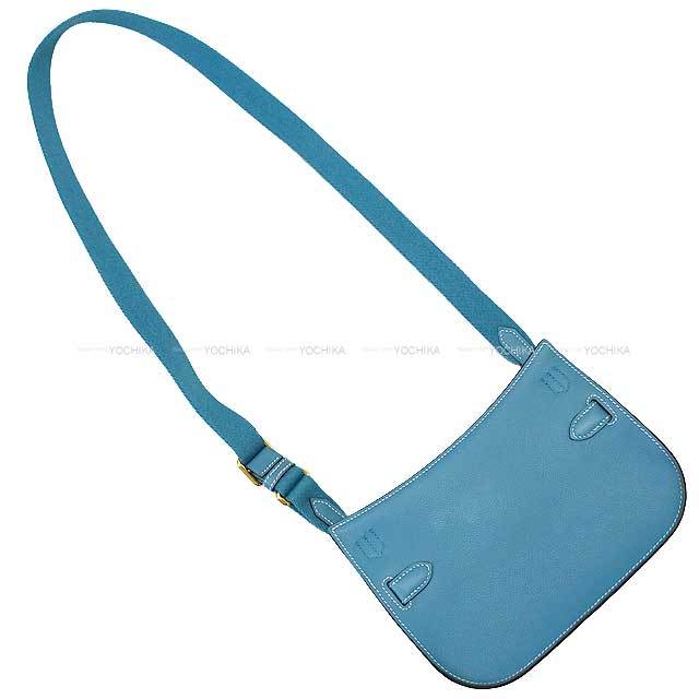 HERMES エルメス ショルダーバッグ ジプシエール ミニ ニューブルー