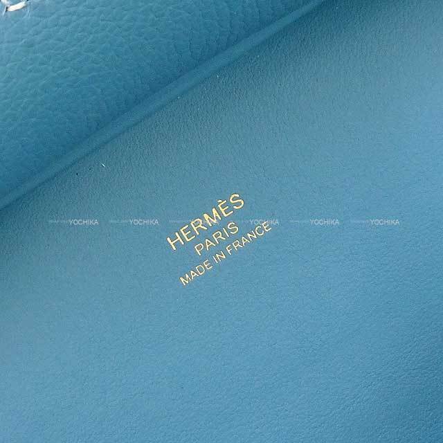 HERMES エルメス ショルダーバッグ ジプシエール ミニ ニューブルー