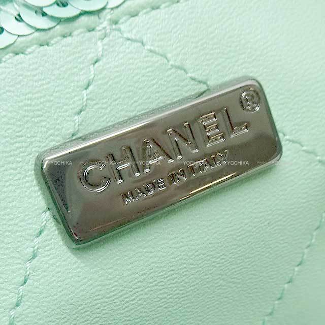 2024年 春夏 新作 CHANEL シャネル ロゴ スパンコール ショッピング