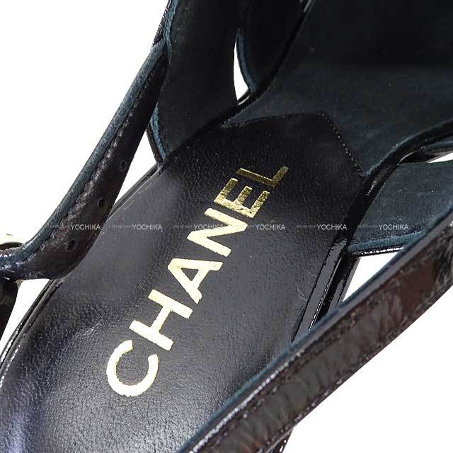 2023年 秋冬 CHANEL シャネル サンダル 厚底 ココマーク #37 黒 