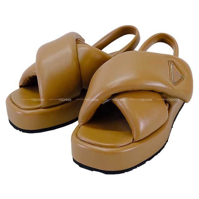 プラダ ラバーサンダル ラバー ウェッジソール PRADA みてとれ 美品