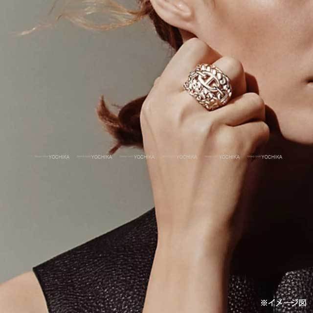 HERMES エルメス リング・指輪 シェーヌダンクル マルチチェーン TGM  