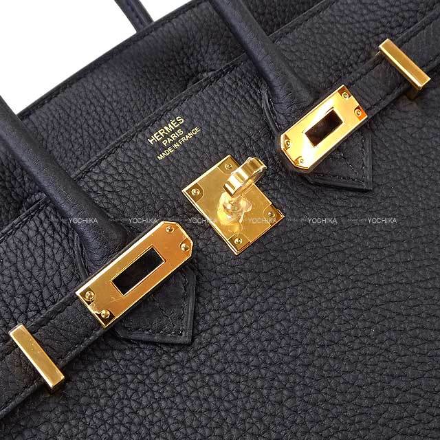 HERMES エルメス ハンドバッグ バーキン25 ヴェルソ 黒 (ブラック