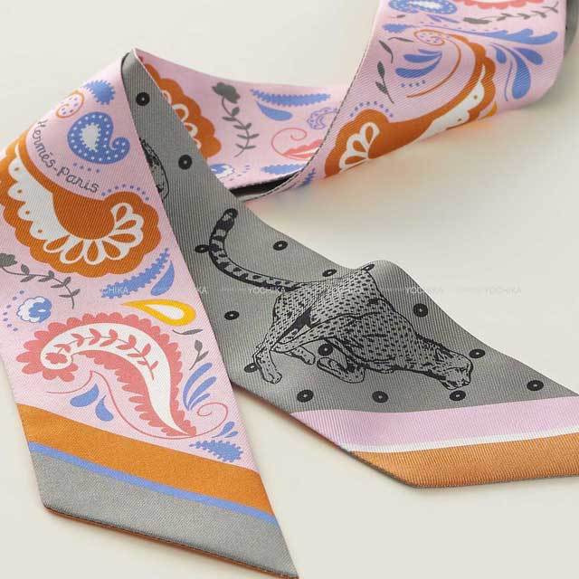 2024秋冬 新作 HERMES エルメス スカーフ ツイリー チーター・バンダナ 