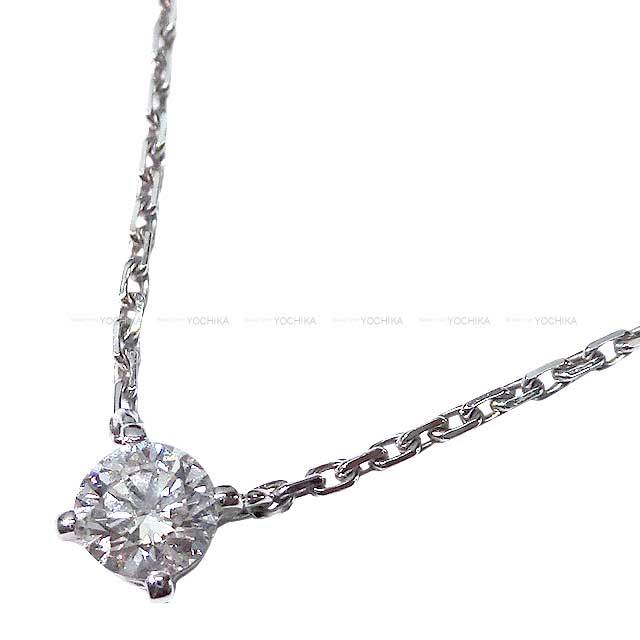 渋谷並木橋店】CARTIER カルティエ ネックレス ソリテール ダイヤ  