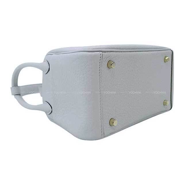 HERMES グレー キャンバス エールバッグミニ ブルーグラシエ ◇贈り物