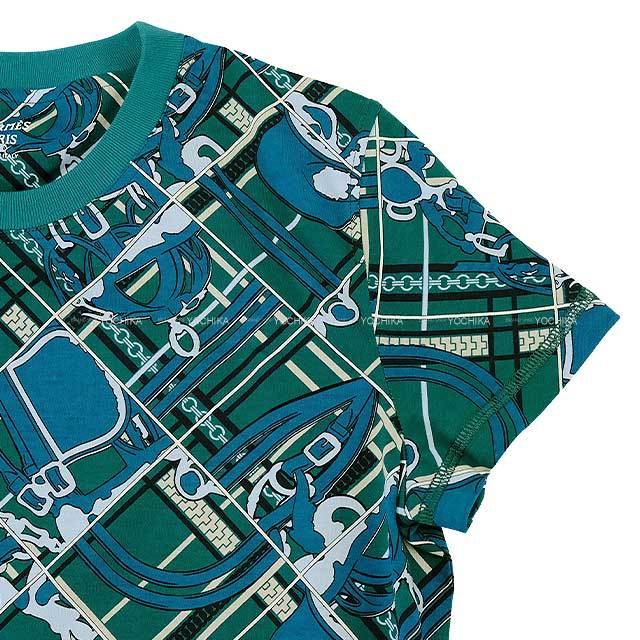 2023年秋冬 HERMES エルメス 半袖Tシャツ レディース 無秩序と鎖 