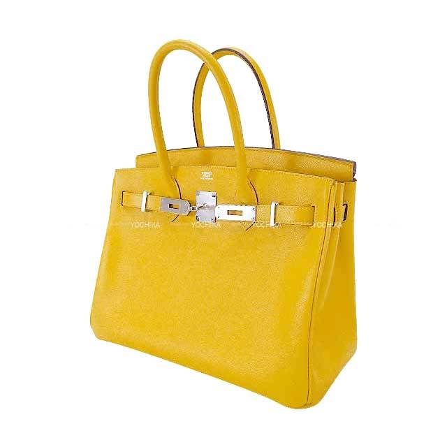 HERMES エルメス ハンドバッグ バーキン30 ジョーヌナプル (ジョーヌ