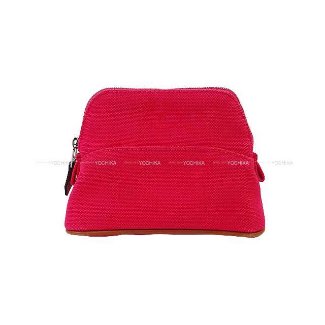 HERMES エルメス ポーチ ボリードポーチ ミニミニ ハイビスカス  