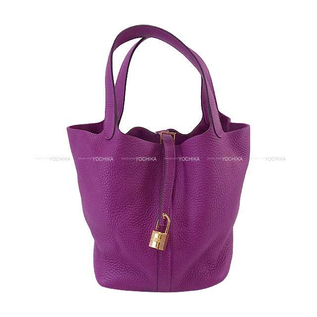 数回使用のみ‼︎ HERMES エルメス ピコタンロックMM アネモネ Z刻印 数回使用のみ!! HERMES エルメス ピコタンロックMM アネモネ Z