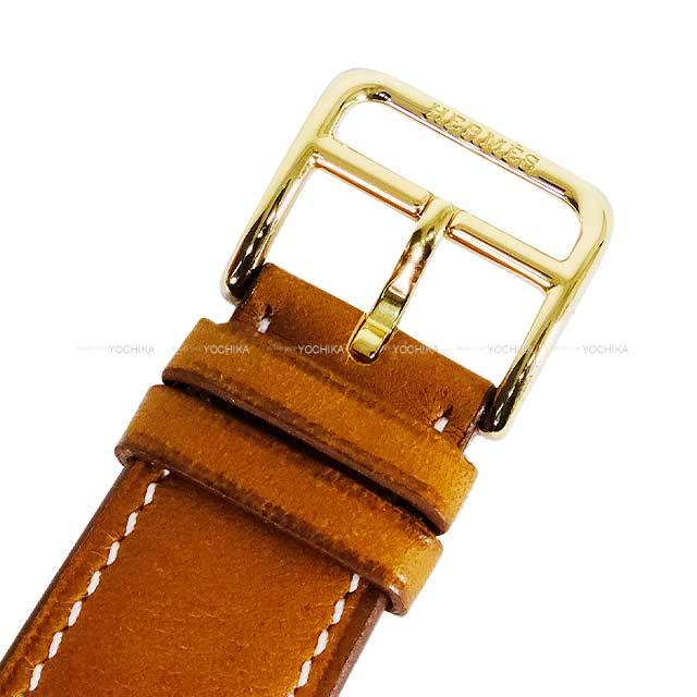 HERMES エルメス 腕時計 Hウォッチ ラージ GM 34mm HH1.801 白文字盤  
