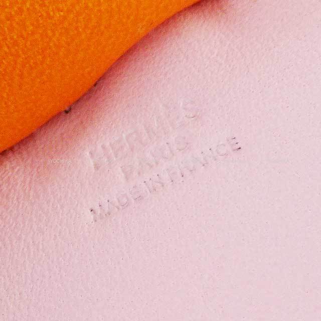 HERMES エルメス バッグチャーム ロデオ GM ローズサクラ/ローズジャイ