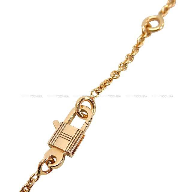 HERMES エルメス ネックレス ケリー カデナ ペンダント K18PG  