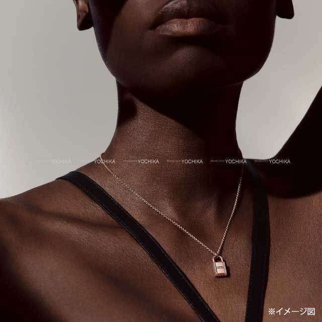 HERMES エルメス ネックレス ケリー カデナ ペンダント K18PG  