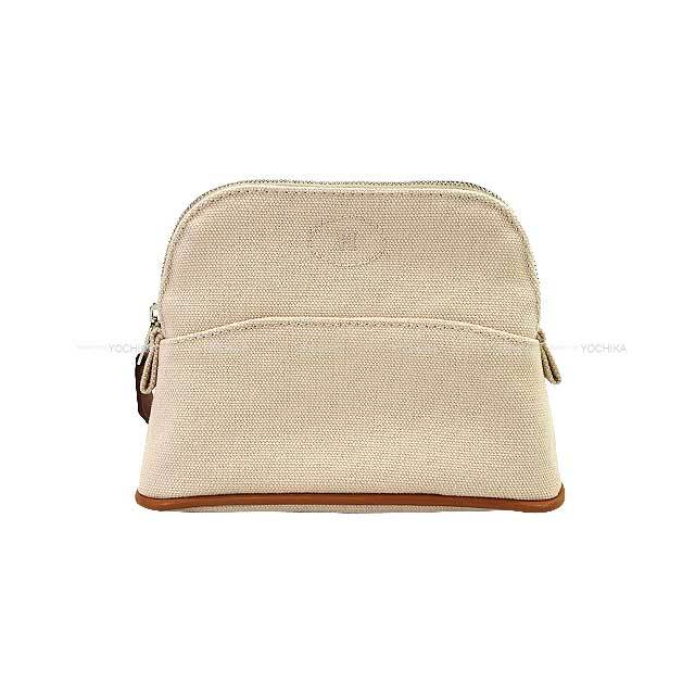 新品未使用　エルメス　ボリードポーチ　ミニミニ　ナチュラル HERMES エルメス ポーチ ボリードポーチ ミニミニ ナチュラル